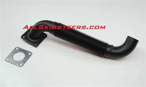 skid steer muffler tail pipe|bobcat muffler.